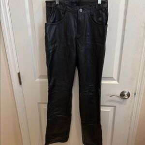 Harley-Davidson Black Leather Pants